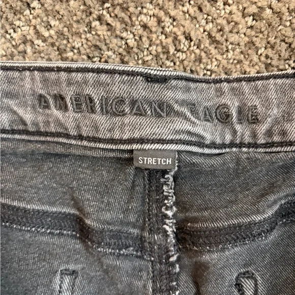 American Eagle Black Wash Denim Jeans - Picture 2 of 4